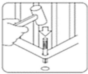 HABRITA PER 3433 GE - Montage de la toile - 9