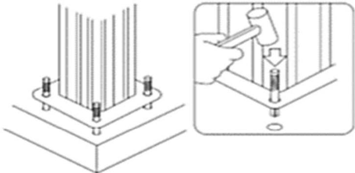 HABRITA PER 3433 GR - Montage de la toile - 5
