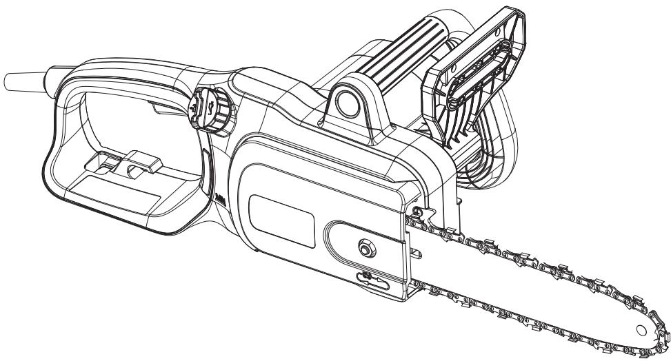 Leroy Merlin TRONçONNEUSE éLECTRIQUE, 1800 W, GUIDE DE 35 CM - 1
