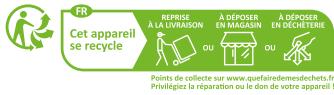 SAUTER ZEMU - TRAITEMENT DES APPAREILS ÉLECTRIQUES OU ÉLECTRONIQUES EN FIN DE VIE - 1
