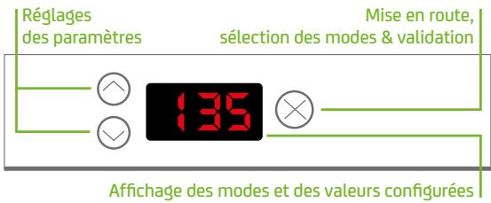 SAUTER ZEMU SMART SDB/WC - PANNEAU DE CONTRÔL - 1
