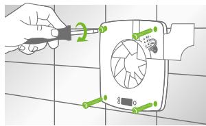 SAUTER ZEMU SMART SDB/WC - ALIMENTATION ÉLECTRIQUE - 2
