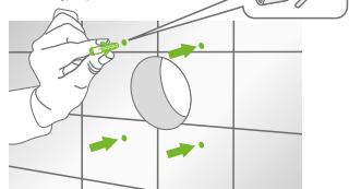 SAUTER ZEMU SMART SDB/WC - FIXATION - 10