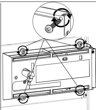 SAUTER IPALA - MODIFIER LA POSITION DU BOITIER DE COMMANDE DU MODELE VERTICAL - 4