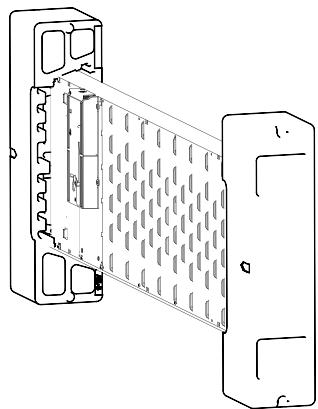 SAUTER IPALA PLINTHE - MODIFIER LA POSITION DU BOITIER DE COMMANDE DU MODELE VERTICAL - 5