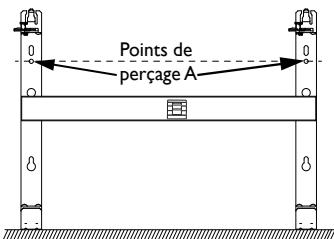 SAUTER IPALA PLINTHE - FIXER LE SUPPORT MURAL DES MODELES HORIZONTAUX ET BAS - 4