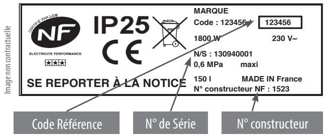 Leroy Merlin Chauffe-eau électrique 100l - Faites réparer cet apparéil par une personne qualifiée. - 1