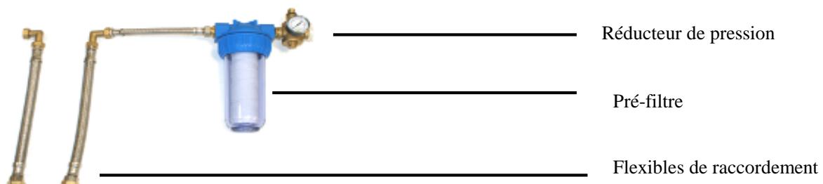 APIC HELIOS - 5- Kit de raccordement et du filtré - 1