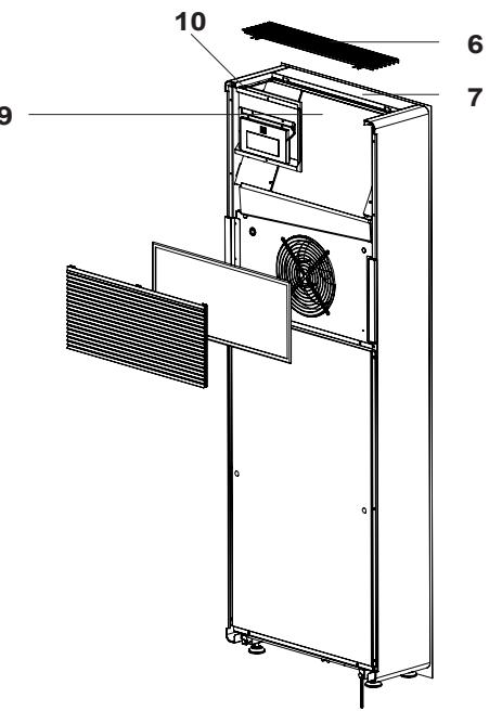 KLIMEA 10HP VERTICAL - Composants fournis - 5