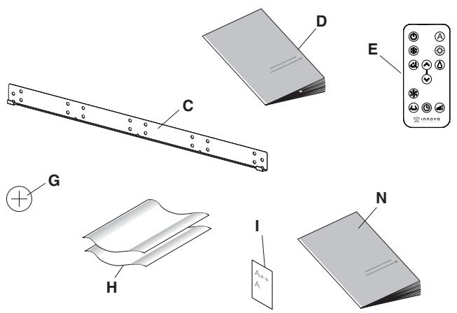 KLIMEA 10HP VERTICAL - Composants fournis - 2