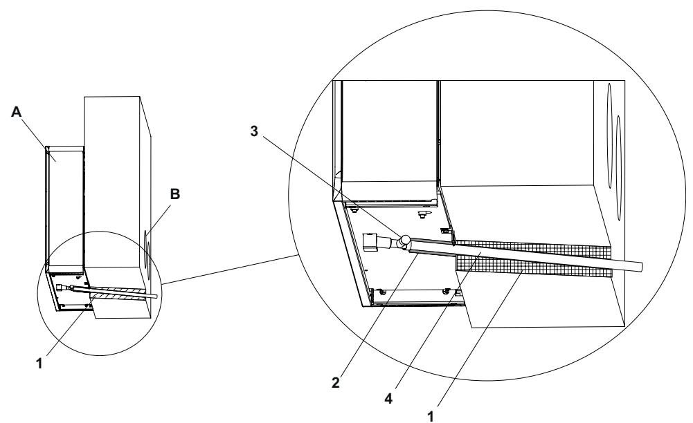 KLIMEA 10HP VERTICAL - Isolation du tuyau d'évacuation de la condensation interne - 1