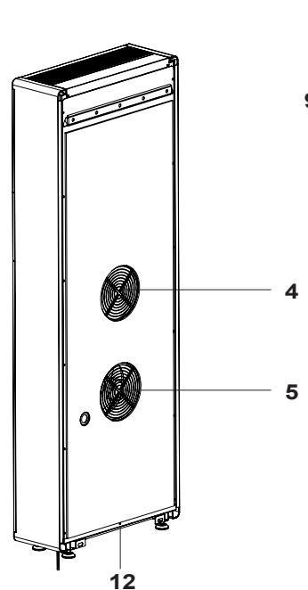 KLIMEA 10HP VERTICAL - Composants fournis - 4