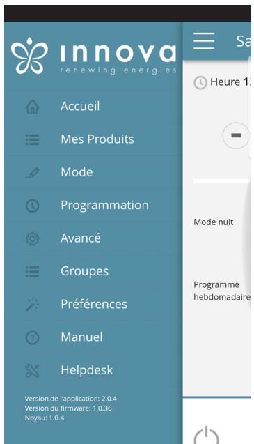 KLIMEA 12HP VERTICAL - MENU - 1