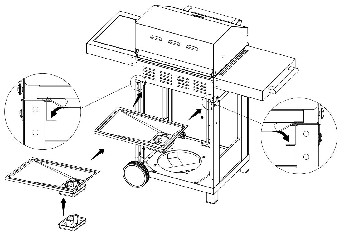 Leroy Merlin E B400 3 + 1 BURNERS - GAZ BARBECUE B400 3 + 1 BURNERS - 30