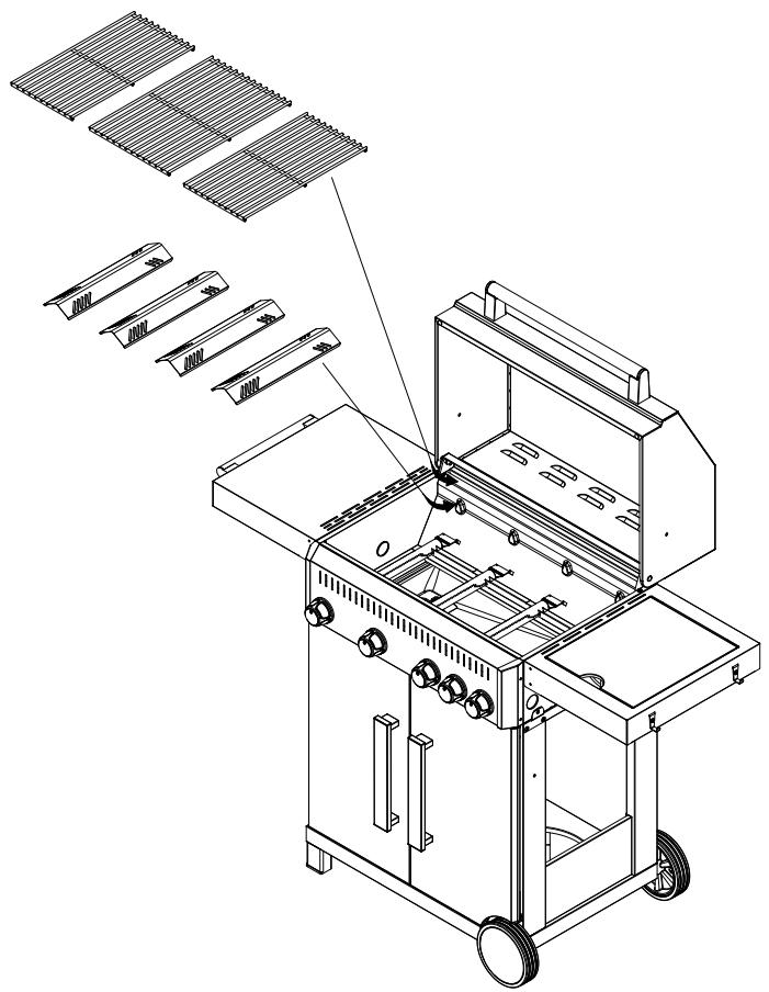 Leroy Merlin B500 4+1 BRULEURS - 25