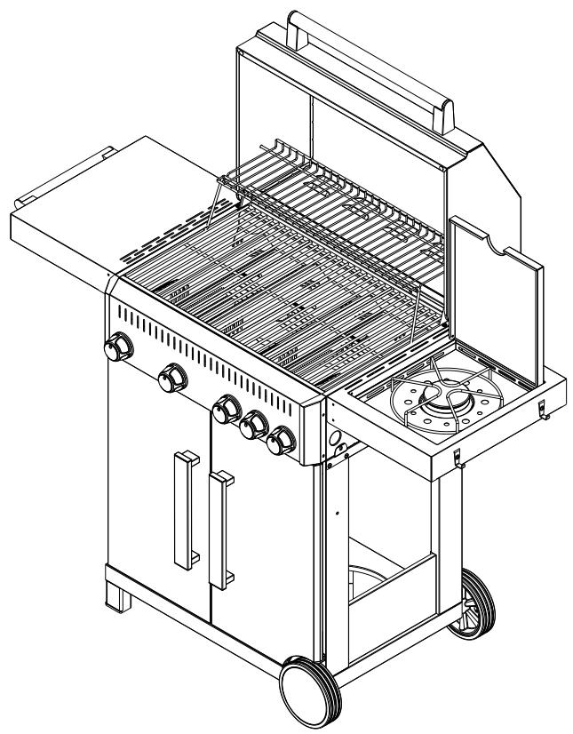 Leroy Merlin B500 4+1 BRULEURS - 27