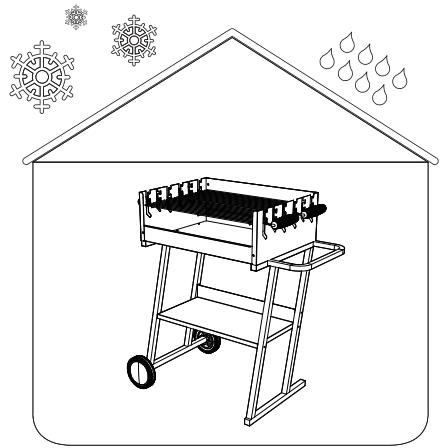 Leroy Merlin BARBECUE BICOOK ON TROLLEY - 8