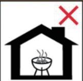 Leroy Merlin BARBECUE BICOOK ON TROLLEY - Avvertenze - 2