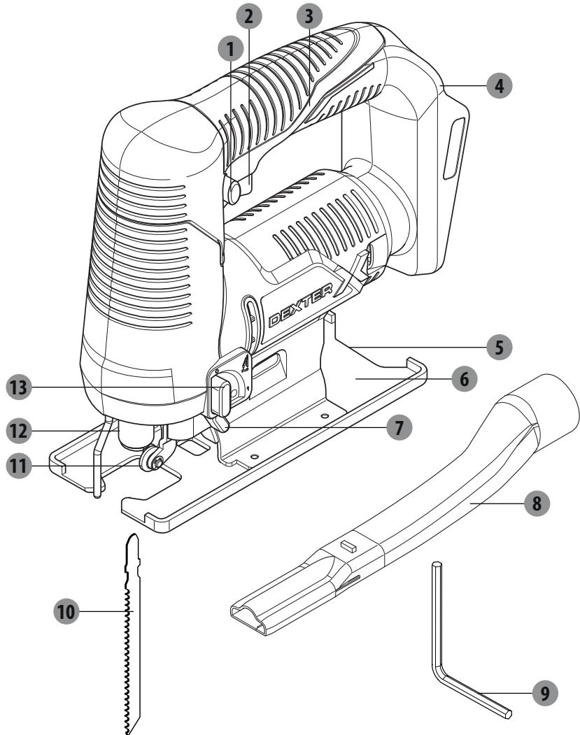 DEXTER UP20 20 V - 20VJS2-28.1 - 3.DESCRIPTION - 1
