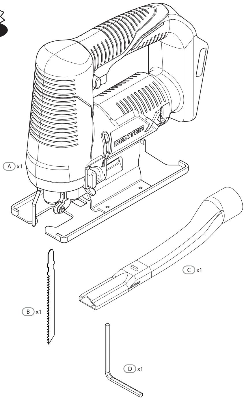 DEXTER UP20 20 V - 20VJS2-28.1 - 2