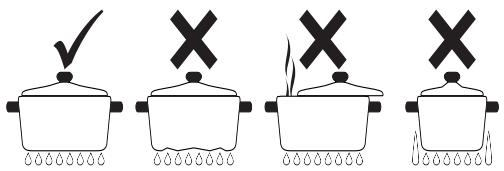 SMEG SR775AO - Conseils pratiques pour l'utilisation de la table de cuisson - 1
