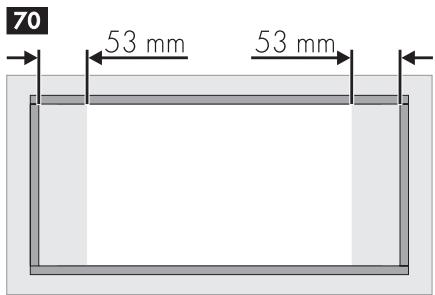 SMEG SR775AO - Joint du plan de cuisson - 2
