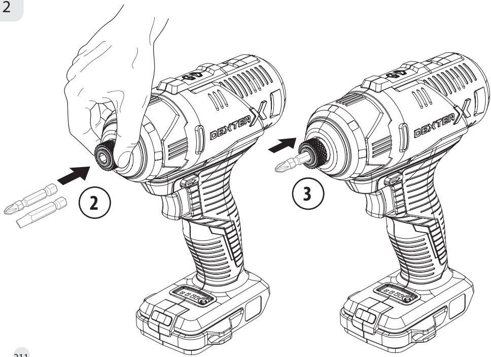 DEXTER 20VIDV2-180.1 - Declare that the Product : Cordless impact driver Model: 20VIDV2-180.1 - 3