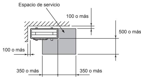 MITSUBISHI ELECTRIC MXZ-4D83VA MXZ-5D102VA - Espacio de servicios - 1