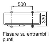 MITSUBISHI ELECTRIC MXZ-4D83VA MXZ-5D102VA - 2-1. INSTALLAZIONE DELL'UNITÀ - 3