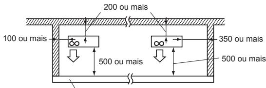 MITSUBISHI ELECTRIC MXZ-4D83VA MXZ-5D102VA - Obstáculos à fremte, atrás e dos lados - 1