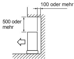 MITSUBISHI ELECTRIC MXZ-4D83VA MXZ-5D102VA - Hindernisse offen - 1