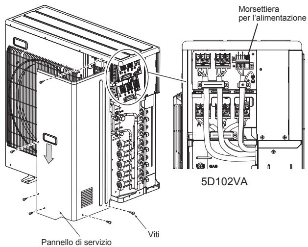 MITSUBISHI ELECTRIC MXZ-4D83VA MXZ-5D102VA - 2-1. INSTALLAZIONE DELL'UNITÀ - 4