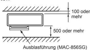 MITSUBISHI ELECTRIC MXZ-4D83VA MXZ-5D102VA - Hindernisse vorne und halten - 1