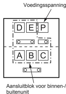 MITSUBISHI ELECTRIC MXZ-4D83VA MXZ-5D102VA - Aansluitvolgorde - 1