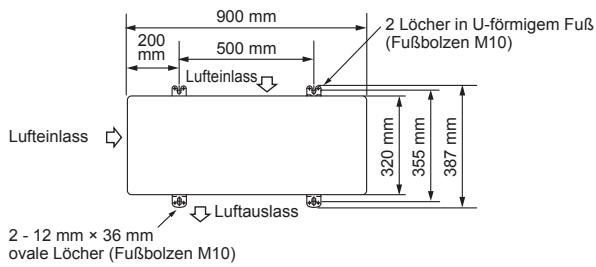 MITSUBISHI ELECTRIC MXZ-4D83VA MXZ-5D102VA - 1-5. INSTALLATIONSZEICHNUNG - 2