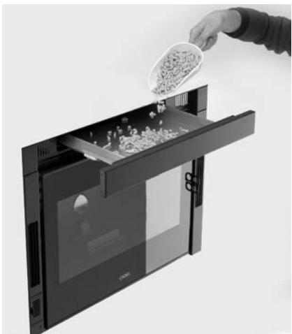 FREEPOINT ZEN AIRTIGHT - ZEFIRO3 - CHARGEMENT DES GRANULES PAR LE TIROIR (EN OPTION) - 1