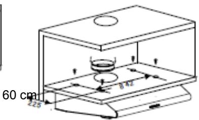 CANDY CFT63/1W ,CFT63/1N ,CFT63/1X/1 - Méthode B, voir fig. 3 : - 2