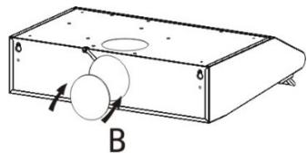 CANDY CFT63/1W ,CFT63/1N ,CFT63/1X/1 - Méthode B, voir fig. 3 : - 4