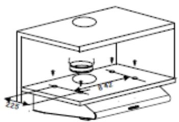 CANDY CFT63/1W ,CFT63/1N ,CFT63/1X/1 - INSTALLATION (VENT OUTSIDE) - 7