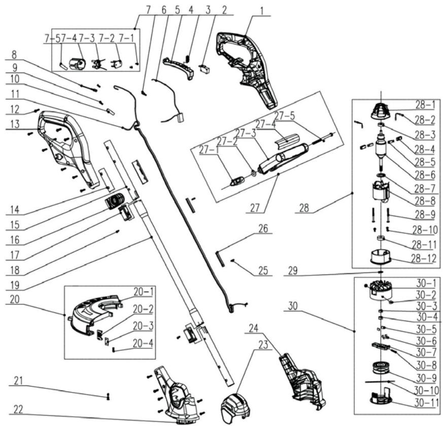 STERWINS EGT2-25.4 - REPLACEABLE SPARE PARTS ARE AVAILABLE UP TO 5 YEARS AFTER THE PURCHASE OF THE PRODUCT. - 1
