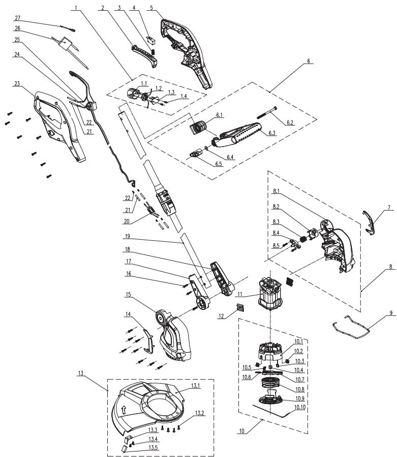 STERWINS EGT2-30.4 - REPLACEABLE SPARE PARTS ARE AVAILABLE UP TO 5 YEARS AFTER THE PURCHASE OF THE PRODUCT. - 1