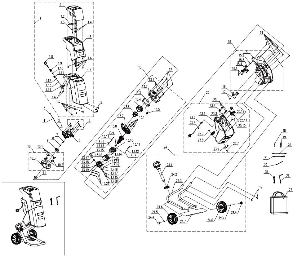 STERWINS ESH2-40.4 - LES PIECES DETACHÉES REMPLACABLES SONT DISPONIBLES JUSQU'A 5 ANS APRES L'ACHAT DU PRODUIT. - 1