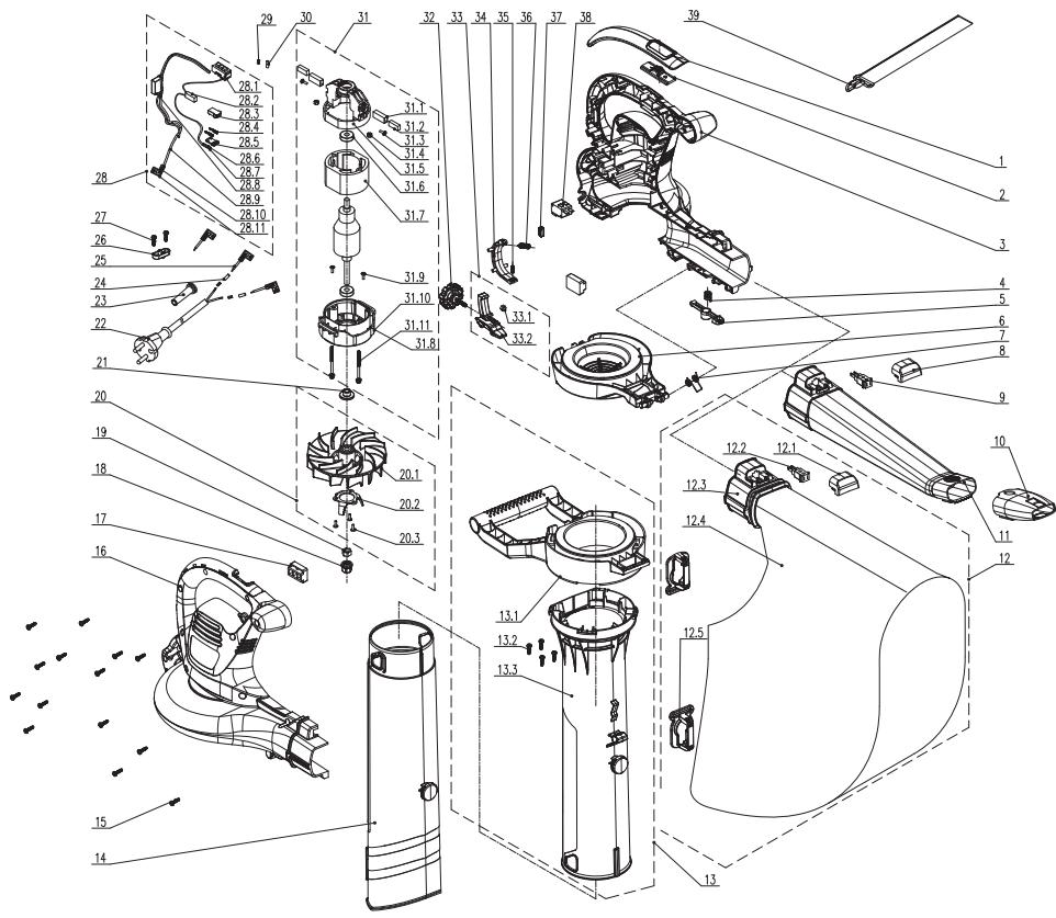 STERWINS Blower 3000W EVB2.4 - ANTIKATAZTAZH - 1