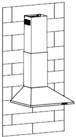 CANDY CVMA90N - INSTALLATION DEF DEFLECTEUR D'AIR POUR LES MODELES PYRAMID ET SLANT): - 5