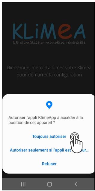 KLIMEA 2350 W : 9 DC Inverter Mini 2600 W : 10 DC Inverter 3100 W : 12 DC Inverter 3100 W : 12 DC Inverter électrique 3500 W : 15 DC Inverter - Téléchargement et configuration de l'application - 4