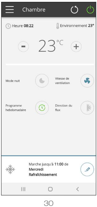 KLIMEA 2350 W : 9 DC Inverter Mini 2600 W : 10 DC Inverter 3100 W : 12 DC Inverter 3100 W : 12 DC Inverter électrique 3500 W : 15 DC Inverter - Programmation - 8