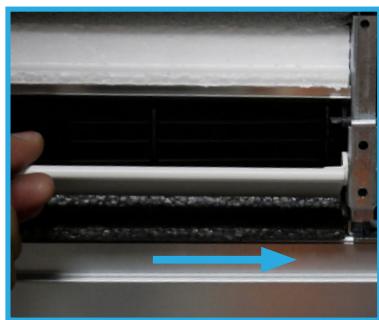 KLIMEA 2350 W : 9 DC Inverter Mini 2600 W : 10 DC Inverter 3100 W : 12 DC Inverter 3100 W : 12 DC Inverter électrique 3500 W : 15 DC Inverter - Le volet de soufflage ne se ferme plus/reste ouvert - 6