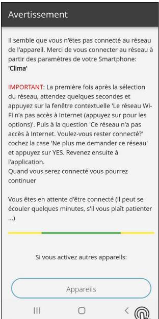 KLIMEA 2350 W : 9 DC Inverter Mini 2600 W : 10 DC Inverter 3100 W : 12 DC Inverter 3100 W : 12 DC Inverter électrique 3500 W : 15 DC Inverter - Téléchargement et configuration de l'application - 6