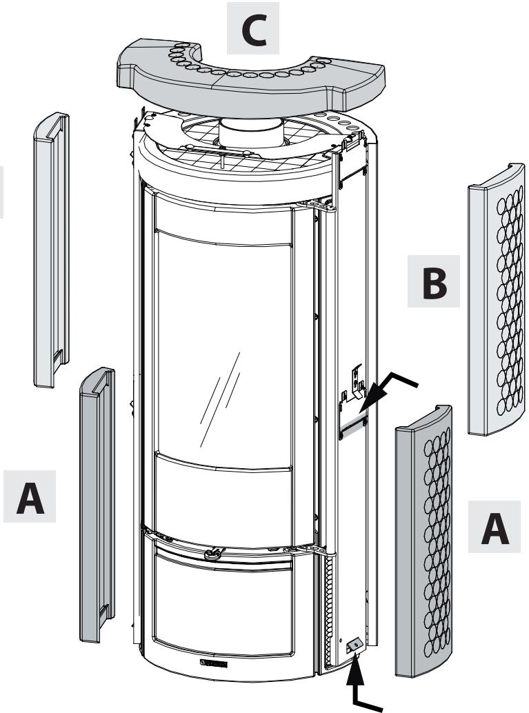 EXTRAFLAME MARLENA - FRAGILE ZERBRECHLICH - 2