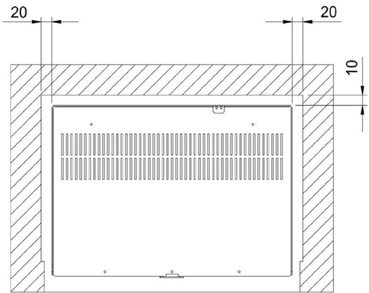 EXTRAFLAME COMFORT P70 AIR - INSTALLATION EXISTANTE - 5